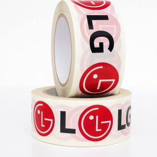 چسب چاپی LG وارداتی 90 یارد 60 میکرون