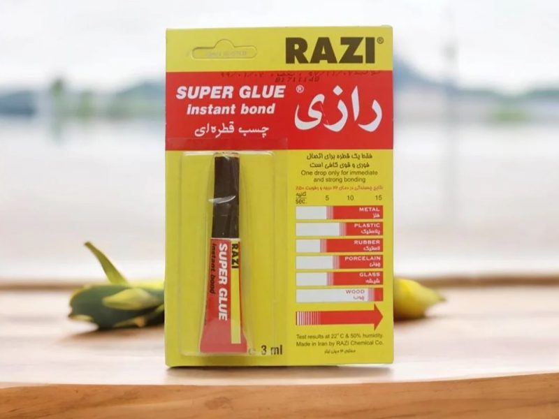 کاربرد چسب قطره ای رازی
